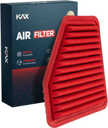 Miniatura 12 de KAX Filtro de aire de motor, CA10835 Reemplazo para 4Runner (V6) 2010-2023, GX460 (V8) 2010-2023, FJ Cruiser (V6) 2010-2014, medios de filtro