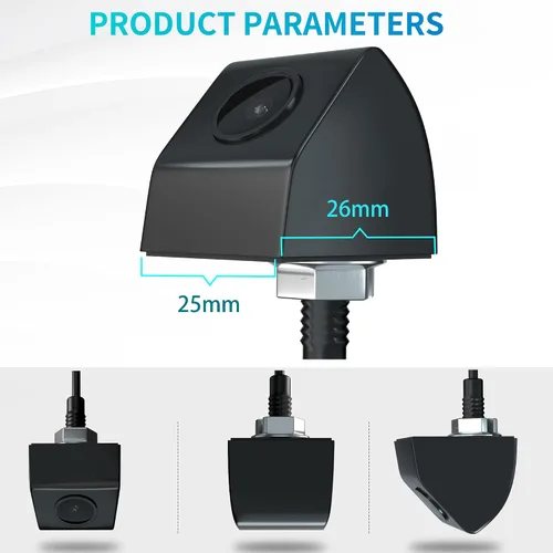 Miniatura 3 de EWAY Kit de cámara de respaldo de visión trasera para Toyota Camry Corolla RAV4 Prius Avalon 2012-2014 Cámara de marcha atrás a pantalla de radio