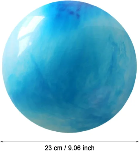 Miniatura 2 de Pelota de pilates, 9 pulgadas, suave, antiestallidos y antideslizantes, gruesa, mini pelota de yoga para fitness, estiramiento, gimnasio, pequeña