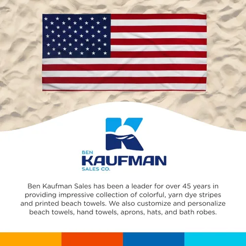 Miniatura 9 de BEN KAUFMAN SALES CO Juego de toallas de playa estampadas, toallas de playa de gran tamaño para niños, algodón suave y de secado rápido con diseño