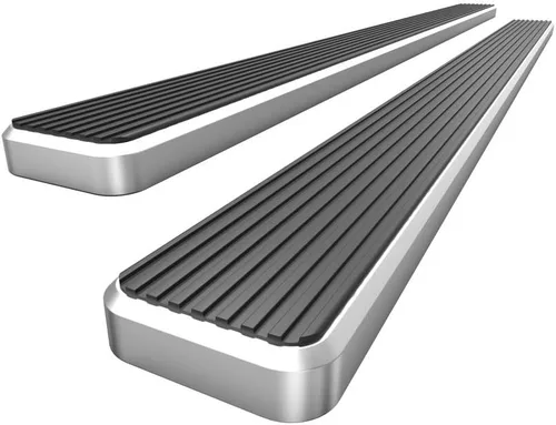 Miniatura 15 de iBoard Barras laterales para Nissan Frontier Crew Pickup de 4 puertas, Negro