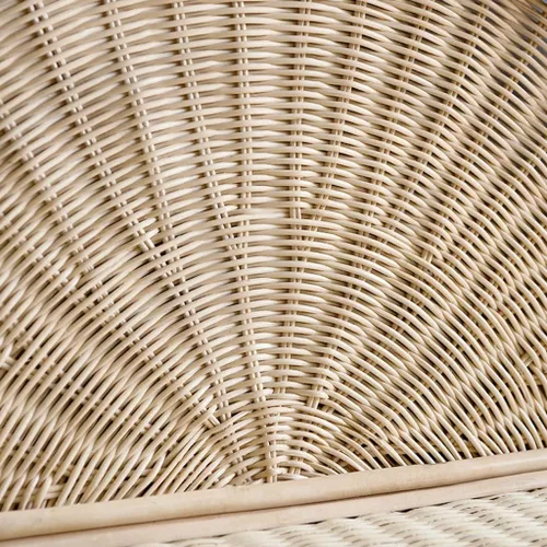 Miniatura 5 de UNNS Estantería nórdica de ratán para estantería, armario de suelo de cuatro pisos, estantería de almacenamiento para sala de estar, estante