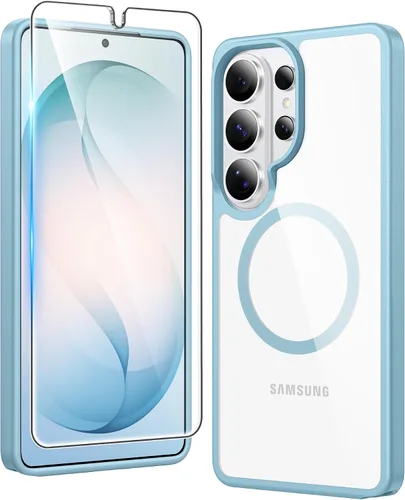 Miniatura 651 de FNTCASE Funda para iPhone 13 Pro-Max: Fundas magnéticas transparentes compatibles con Magsafe Slim anti amarillamiento protección contra caídas