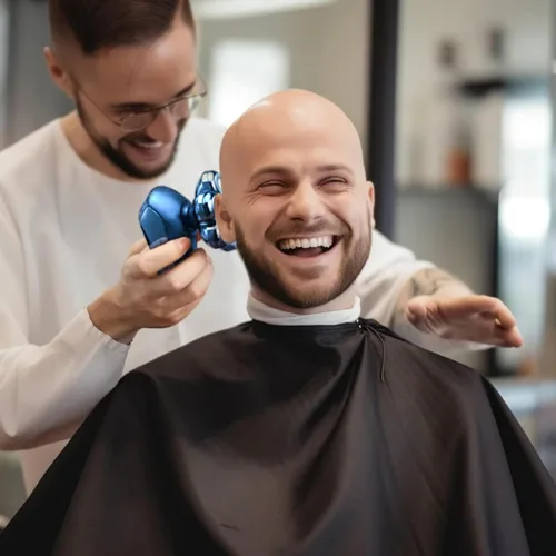 Miniatura 8 de SHPAVVER Afeitadoras de cabeza para hombres calvos: maquinilla de afeitar eléctrica 5 en 1 - Kit de aseo de afeitar impermeable IPX7 para hombres