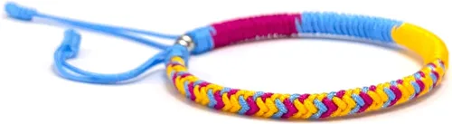 Miniatura 3 de LAMIBEE Pulsera de Orgullo, pulsera de polietileno, LGBTQA+ Orgullosamente Love Boho Estilo Pulsera de Muñequera, Pulsera de cuerda de surfista