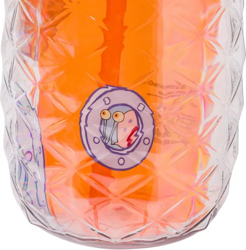 Miniatura 5 de Silver Buffalo Bob Esponja Gary Snail House in Bikini Bottom Piña Vaso de doble pared, 16 onzas (paquete de 12)