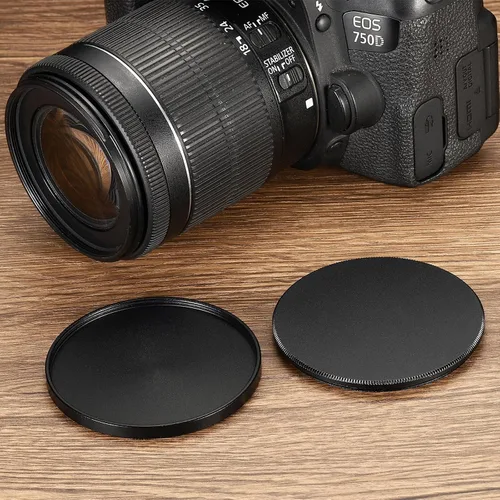 Miniatura 5 de PATIKIL Tapa de lente de 1.594 in, cubierta universal para lente de cámara, filtro de lente de metal frontal universal para cámara de 1.594 in