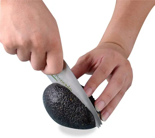 Miniatura 2 de Cortador de aguacate, cortador de aguacate multifunción 3 en 1, rebanada de acero inoxidable de alta calidad, aguacates para hoyos y cucharas