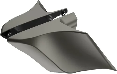 Miniatura 97 de Advanblack Barracuda - Cubiertas laterales estiradas plateadas (brillantes), paneles extendidos para Harley Touring Street Glide Road Glide Electra