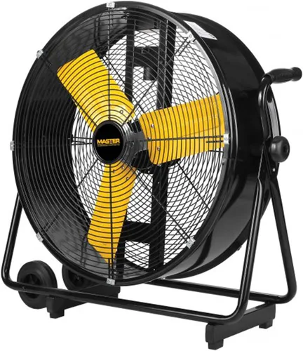 Miniatura 6 de Master Ventilador industrial de barril de alta velocidad de 24 pulgadas, accionamiento directo, construcción totalmente metálica con parrilla