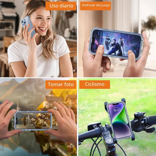 Miniatura 6 de Lifedance - Funda diseñada para iPhone 14/13, funda protectora resistente de cuerpo completo con protector de pantalla integrado, protección contra