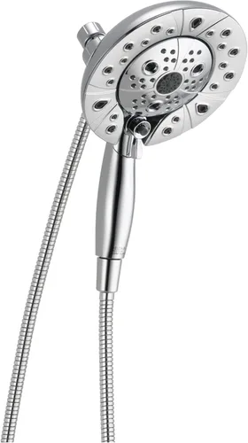 Delta FAUCET 58480-PR25-PK Conjunto universal de componentes de ducha, Lumicoat Chrome, flujo de agua de 2.5 GPM