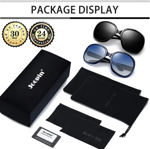 Miniatura 99 de Joopin Lentes de sol de gran tamaño para mujer, polarizados, grandes, para conducción, protección UV, grandes sombras