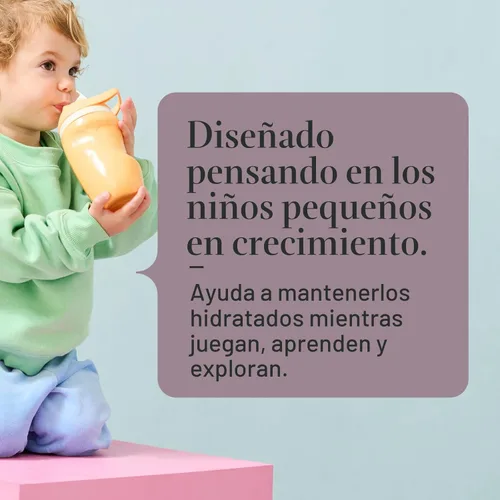 Miniatura 4 de Tommee Tippee Vaso con Pajita Deportivo Aislado a Prueba de Derrames, más de 12 meses, 9 onzas, taza para beber de entrenamiento para niños azul