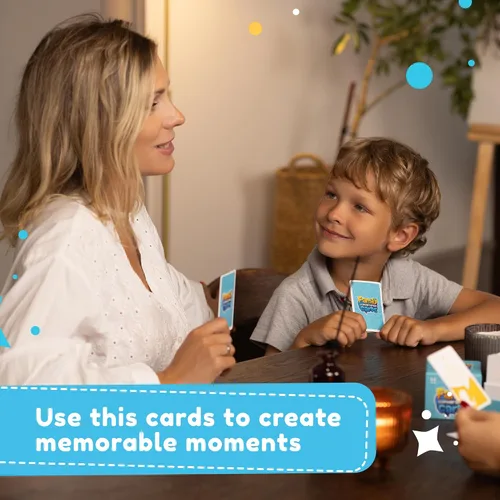 Miniatura 3 de 200 tarjetas de conversación familiar para niños y padres, iniciadores de conversación para adolescentes para familias, juegos de cartas