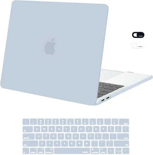 Miniatura 27 de MOSISO - Carcasa rígida de plástico, compatible con MacBook Pro de 13 pulgadas y cubierta para teclado y cámara web