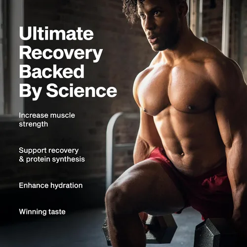 Miniatura 2 de MuscleTech Platinum - Suplemento de aminoácidos esenciales con electrolitos, sabor ponche de frutas - Polvo pre-entrenamiento para energía