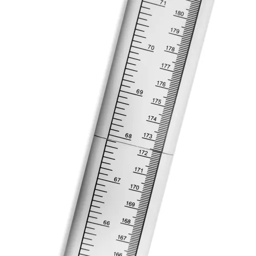 Miniatura 3 de Medición de altura médica para pared, adulto, varilla de medición de altura portátil de aluminio para niños, gimnasio de oficina en casa, examen