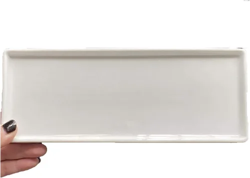 Miniatura 5 de Paleta de acuarela de cerámica, pintura de acuarela multirejilla, paleta de porcelana blanca, pintura profesional, suministros de cerámica adecuados