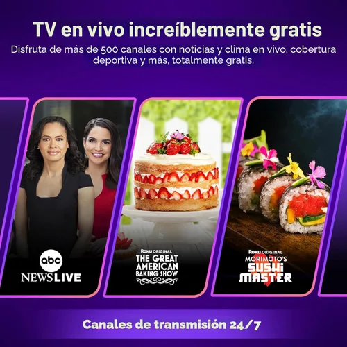 Miniatura 5 de Roku Smart TV – Serie Select de 24 pulgadas, 720p HD TV – Roku TV con control remoto por voz – Televisión LED de pantalla plana con Wi-Fi