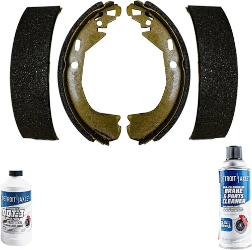Miniatura 37 de Detroit Axle - Kit de freno trasero para Ford Explorer 2020-2025 2024-2025 Rotores de freno de disco Mustang Pastillas de freno de cerámica