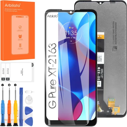 Pantalla para Motorola Moto G Pure Reemplazo de pantalla para Moto XT2163 Pantalla LCD XT-2163-4, XT2163-4, XT2163DL Pantalla táctil Digitalizador
