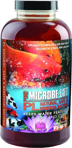 Miniatura 10 de Eco Labs 971047 10PLG4. Microbe Lift, líquido que reduce bacterias y crea un ambiente agradable para los peces. Un galón.