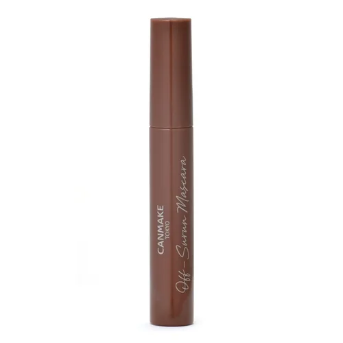 Miniatura 2 de CANMAKE Máscara de pestañas Off-Surun 02 Milk Brown, agua caliente, impermeable, a prueba de manchas