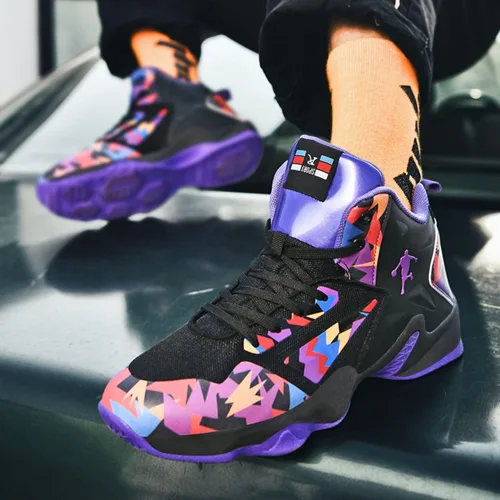 Miniatura 5 de Ucilxi Nuevos zapatos de baloncesto de moda tejida voladora