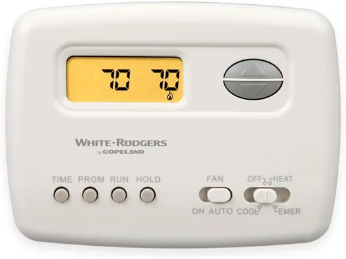 White-Rodgers 1F72-151 - Termostato programable de 5-2 días para sistemas de bomba de calor