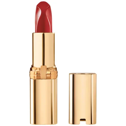 Miniatura 8 de L'Oreal Paris Colour Riche Lápiz Labial Rojo, de Larga Duración, Acabado Satinado a Prueba de Manchas con Aceite de Argán Hidratante y Vitamina E