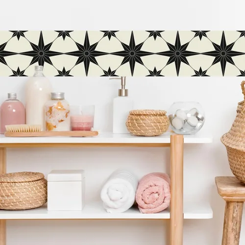Miniatura 7 de 16 calcomanías decorativas para azulejos estilo mandala, autoadhesivas, removibles, para salpicaduras, cocina, baño, muebles, escaleras, decoración