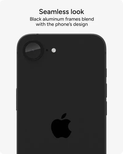 Miniatura 5 de ZAGG Glass Elite - Protector de lente de cámara antirreflectante para iPhone 17e/ 16e - Tecnología antirreflejos, máxima resistencia a impactos