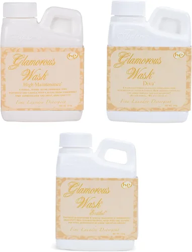 Miniatura 13 de Elanze Designs Tyler Candle Glamorous Wash y lujoso detergente líquido fino de 4 onzas, surtido de 3 aromas, alto mantenimiento, Diva, Kathina