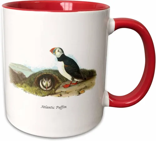 Miniatura 16 de 3dRose, Taza negra bicolor de 11 oz, negro/blanco