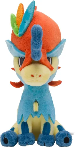 Miniatura 2 de Pokemon Center: Sitting Cuties: Keldeo Resolute Plush # 647 - Generación 5-6 pulgadas