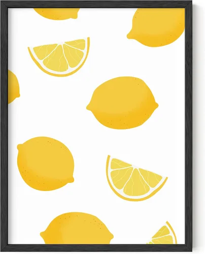 Miniatura 34 de HAUS AND HUES Fruit Art - Imagen de melocotón, decoración de pared de cocina, impresión de baño (marco beige, 24 x 36)