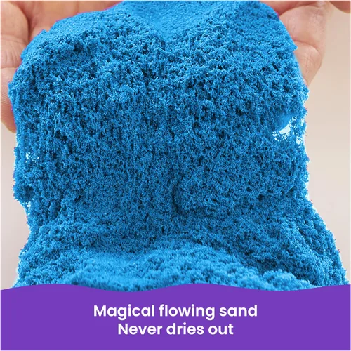 Miniatura 2 de Kinetic Sand, paquete de 10 contenedores de castillo de 10 colores de arena de juego para recuerdos de fiesta, bolsas de regalo, regalos