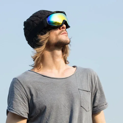 Miniatura 35 de OutdoorMaster OTG Gafas de esquí – Gafas sobre lentes para esquí y snowboard para hombres, mujeres y jóvenes – 100% de protección UV A1-vlt 46%