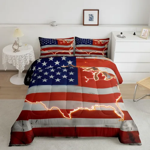 Miniatura 35 de Juego de ropa de cama de hurón tamaño individual para niños, diseño de dibujos animados de hurones para niños, bonito edredón acolchado de animales