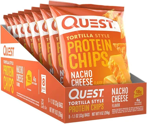 Miniatura 24 de Quest Tortilla Style - Paquete variado de chips de proteína, chile lima, queso nacho, tacos cargados, 12