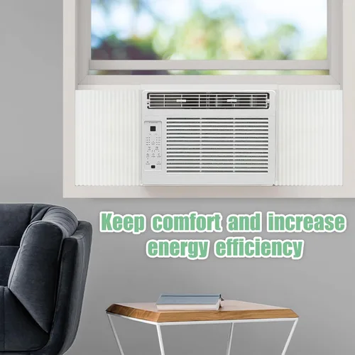 Miniatura 6 de Paneles aislantes de espuma para aire acondicionado de ventana, cubierta interior de unidad de aire acondicionado para ventana para verano e