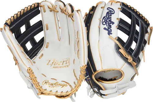 Miniatura 16 de Rawlings Guantes de sóftbol Liberty Advanced Color Series Fastpitch Tamaños 11.75 a 13 pulgadas Múltiples estilos