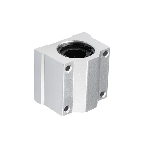 Miniatura 3 de uxcell SCS16UU Unidades de bloque deslizante de rodamientos de bolas lineales, diámetro de 0.630 in (paquete de 4)