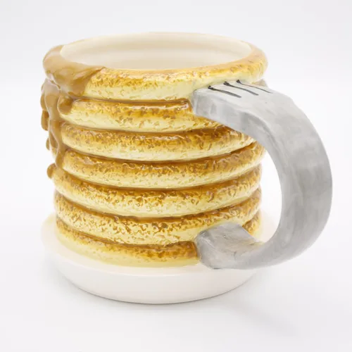 Miniatura 4 de Island Dogs Pancakes - Taza novedosa, multicolor
