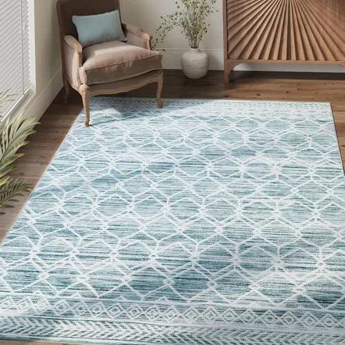Miniatura 59 de jinchan Alfombra marroquí de pasillo 2x10 para pasillo - Alfombra de pasillo para cocina bohemia lavable a máquina, alfombra moderna suave, Boho