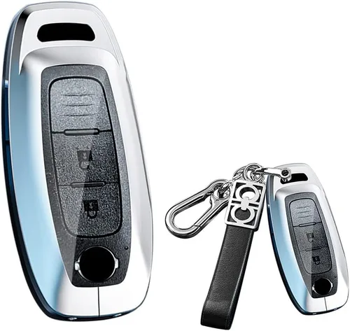 Miniatura 6 de SANRILY Funda para llavero ABS y aleación de zinc de 3/4/5 botones para Nissan Ariya 8 Gen th New Teana X-Trial 2022 2023 Pathfinder Rogue Funda