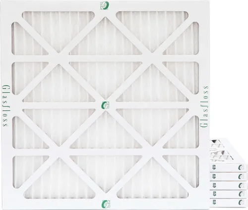 Miniatura 7 de Glasfloss Filtros de aire plisados MERV 10 (FPR 5-6) de 15 x 20 x 1 pulgadas, caja de 6. tamaño real: 14-1/2 x 19-1/2 x 7/8