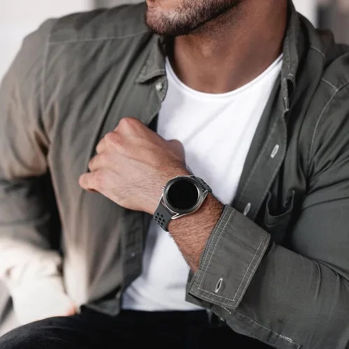 Miniatura 8 de Easuny Compatible con Samsung Galaxy Watch 3 1.772 in Band/Galaxy Watch 1.811 in/Gear S3 Frontier/Classic Watch Bands, 0.866 pulgadas, correa