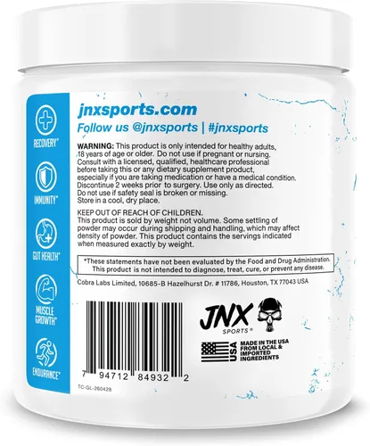Miniatura 2 de Glutamina micronizada - 0.18 oz de L-glutamina pura en polvo para recuperación muscular, salud intestinal y apoyo inmunológico 100 porciones